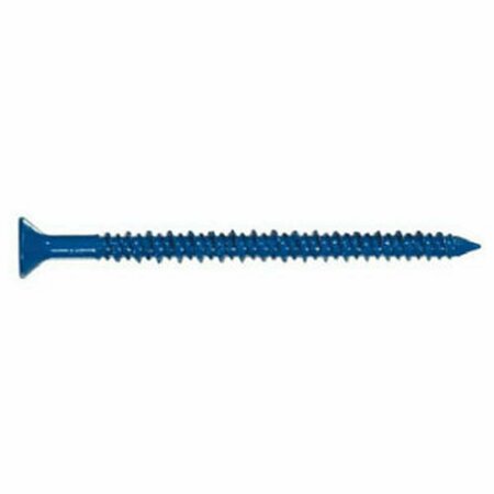 TOTALTURF 375304 0.19 x 3-0.25 in. Phillips Flat Head Tapper Concrete Screw With Bit TO3240531